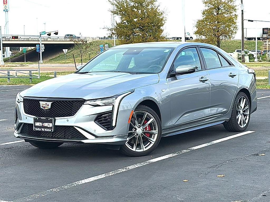 new 2025 Cadillac CT4 car, priced at $49,060