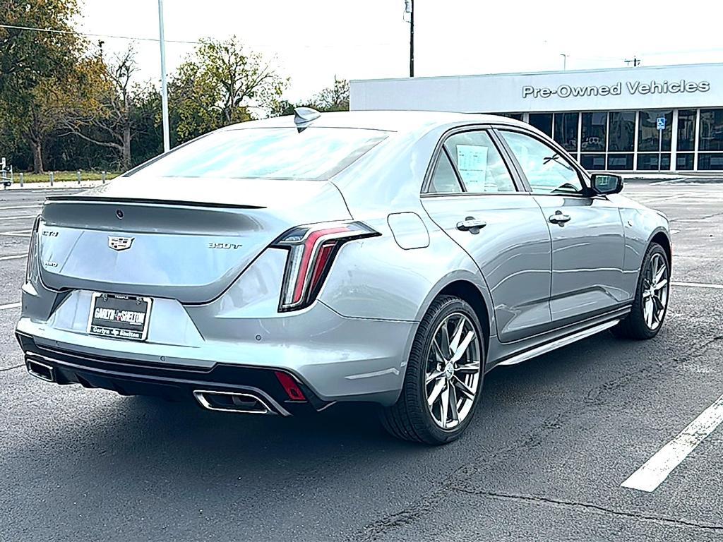new 2025 Cadillac CT4 car, priced at $49,060