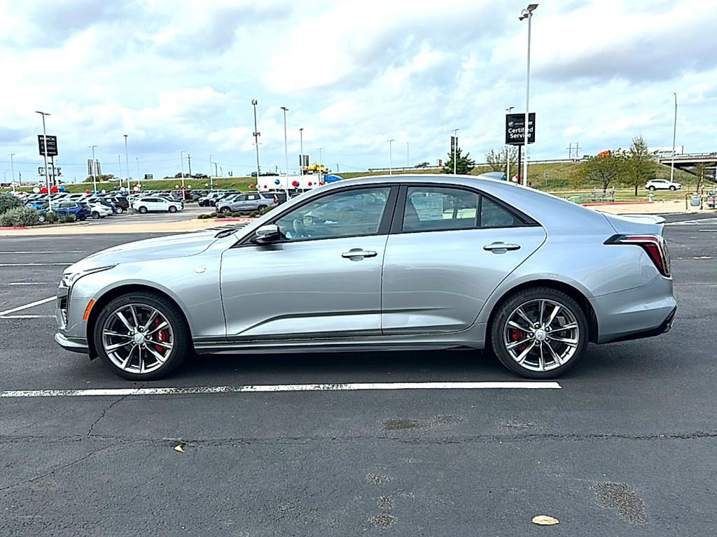 new 2025 Cadillac CT4 car, priced at $49,060