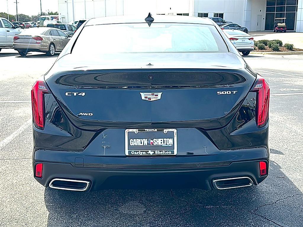 new 2025 Cadillac CT4 car, priced at $46,410