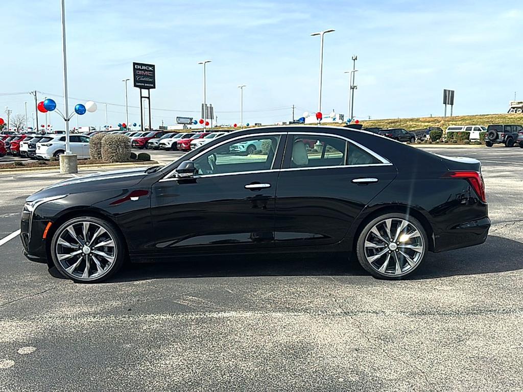 new 2025 Cadillac CT4 car, priced at $46,410