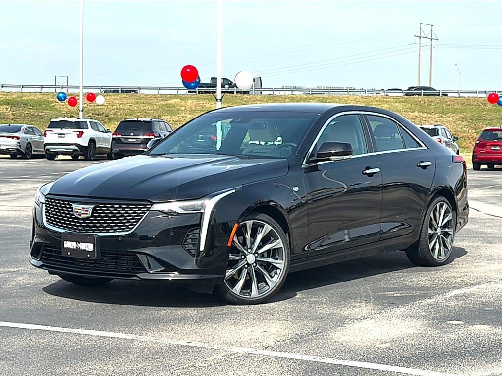 new 2025 Cadillac CT4 car, priced at $46,410