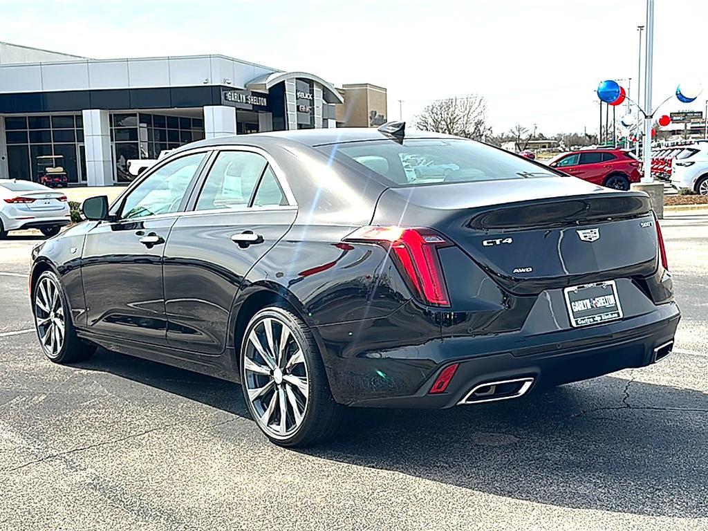 new 2025 Cadillac CT4 car, priced at $46,410