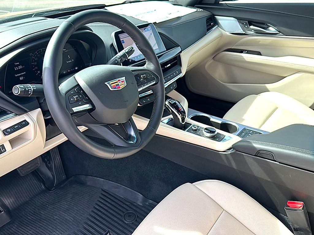 new 2025 Cadillac CT4 car, priced at $46,410