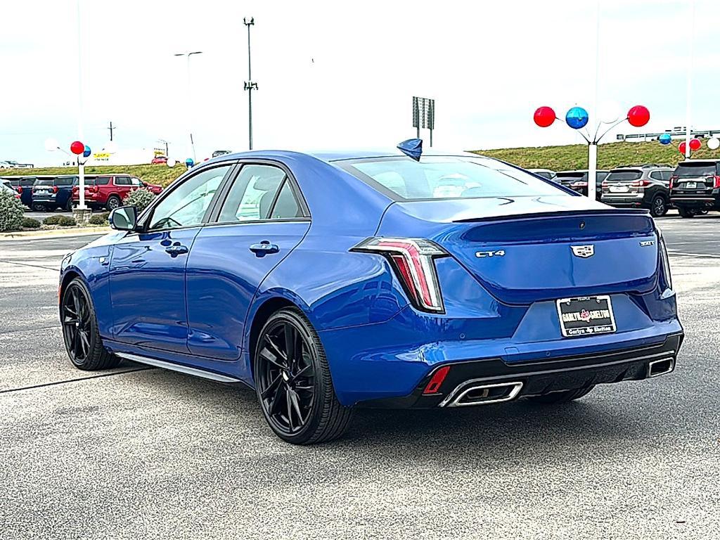 new 2025 Cadillac CT4 car, priced at $48,360