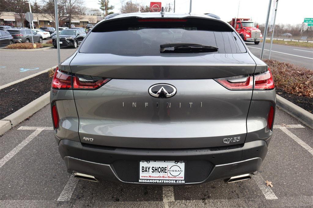 used 2025 INFINITI QX55 car, priced at $34,079