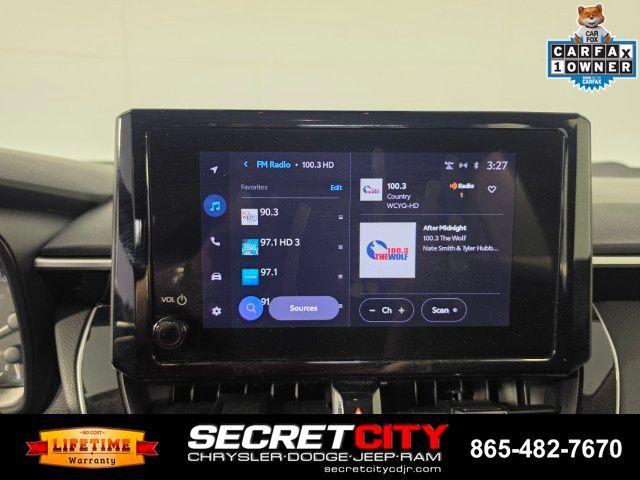 used 2023 Toyota Corolla Hybrid car, priced at $19,588