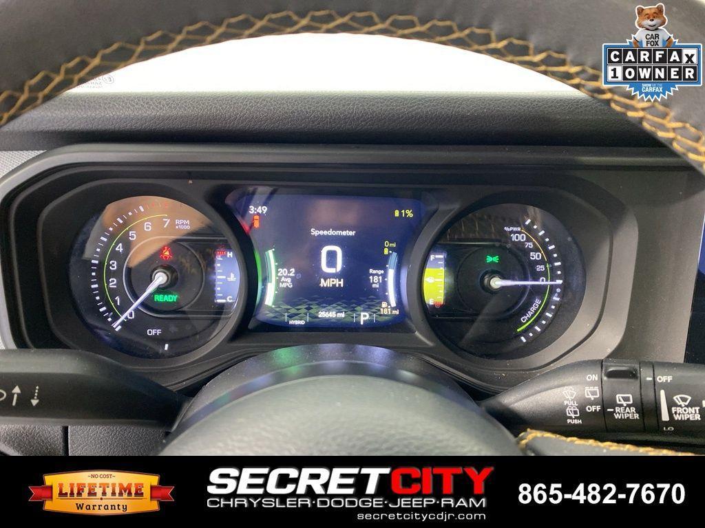 used 2024 Jeep Wrangler 4xe car, priced at $28,988
