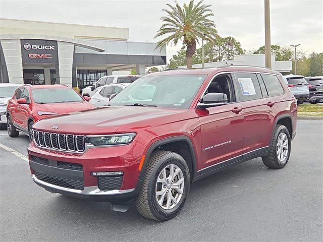 used 2021 Jeep Grand Cherokee L car, priced at $20,000