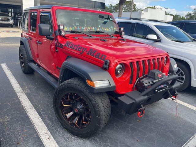 used 2021 Jeep Wrangler Unlimited car, priced at $29,500