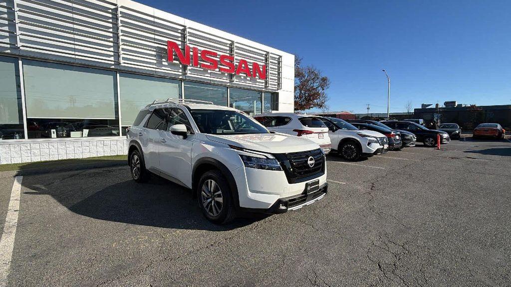 used 2022 Nissan Pathfinder car, priced at $28,100