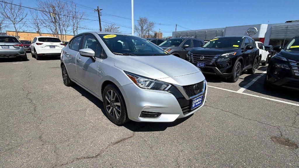 used 2021 Nissan Versa car, priced at $12,389