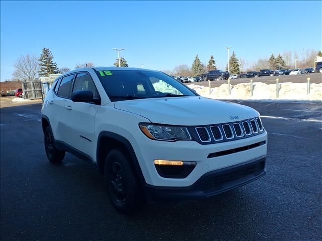 used 2018 Jeep Compass car, priced at $9,900