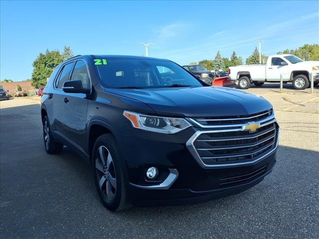 used 2021 Chevrolet Traverse car, priced at $23,222