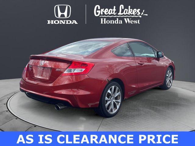 used 2012 Honda Civic car, priced at $9,522