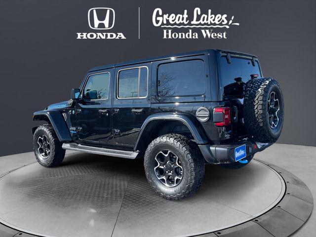 used 2021 Jeep Wrangler Unlimited 4xe car, priced at $29,722