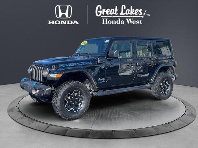 used 2021 Jeep Wrangler Unlimited 4xe car, priced at $29,722
