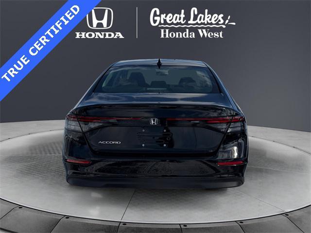 used 2023 Honda Accord car, priced at $22,555