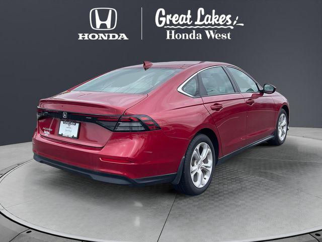 used 2025 Honda Accord car, priced at $26,153