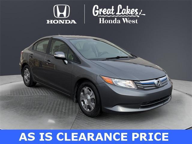 used 2012 Honda Civic Hybrid car, priced at $4,922