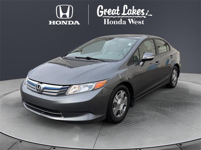 used 2012 Honda Civic Hybrid car, priced at $4,855