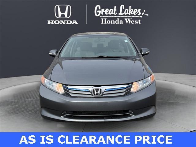 used 2012 Honda Civic Hybrid car, priced at $4,922