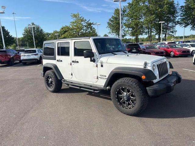 used 2015 Jeep Wrangler Unlimited car, priced at $12,686