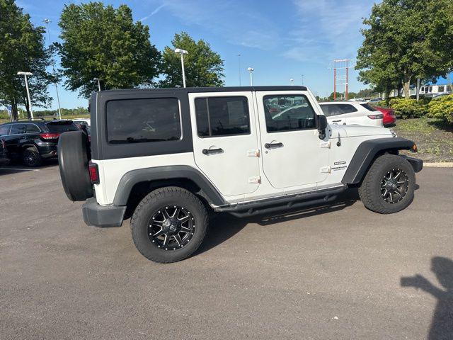 used 2015 Jeep Wrangler Unlimited car, priced at $12,686