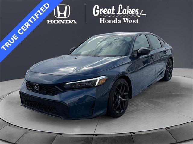 used 2025 Honda Civic car, priced at $24,888