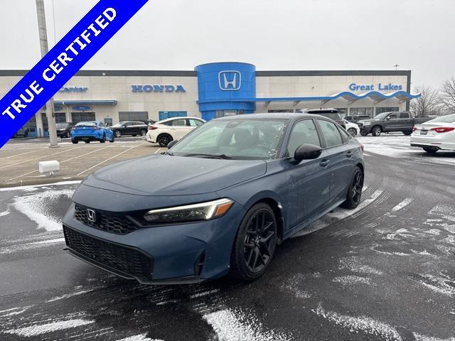 used 2025 Honda Civic car, priced at $25,355