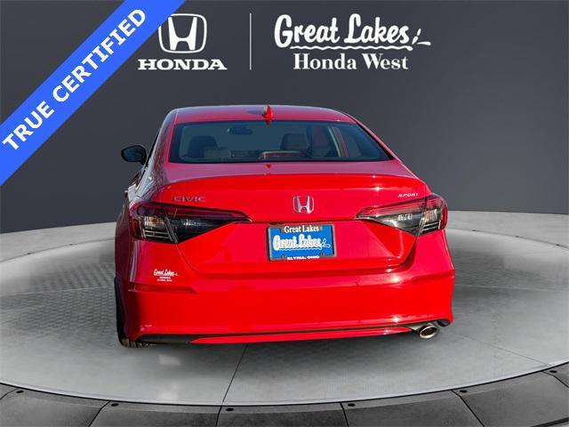 used 2023 Honda Civic car, priced at $22,222