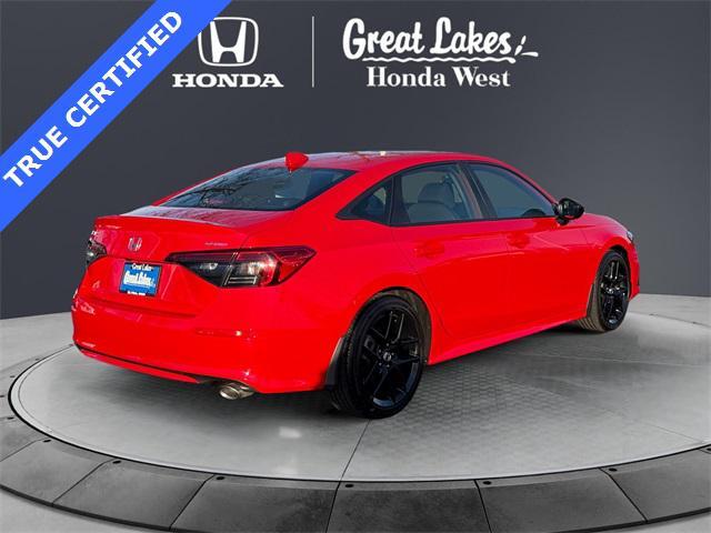 used 2023 Honda Civic car, priced at $22,222
