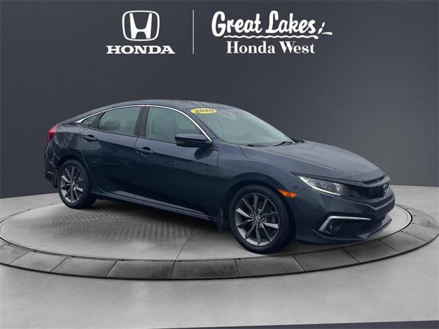 used 2020 Honda Civic car, priced at $14,555