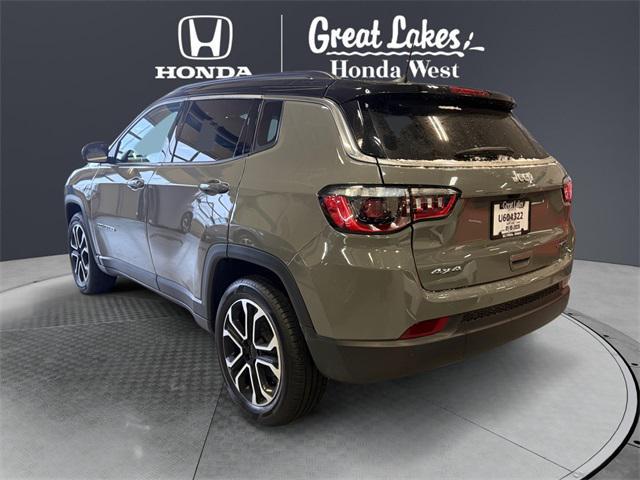 used 2024 Jeep Compass car, priced at $19,455