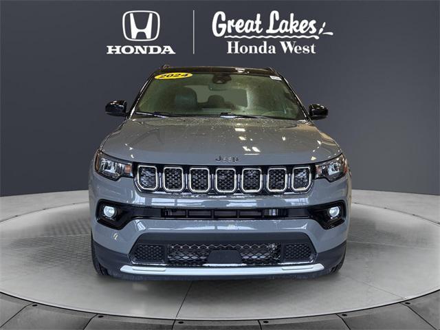 used 2024 Jeep Compass car, priced at $19,455