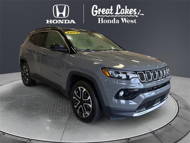 used 2024 Jeep Compass car, priced at $19,455