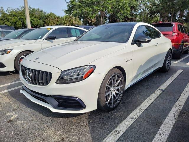 used 2021 Mercedes-Benz AMG C 63 car, priced at $50,387