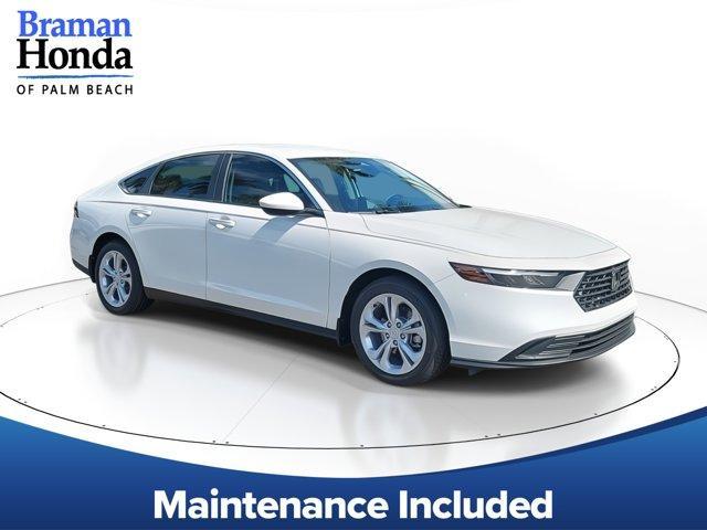 new 2025 Honda Accord car, priced at $29,945