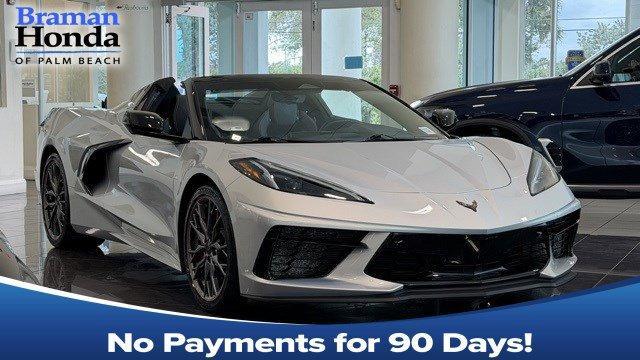 used 2024 Chevrolet Corvette car, priced at $75,900