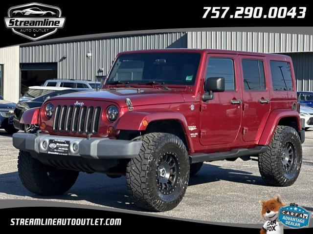 used 2012 Jeep Wrangler Unlimited car, priced at $14,500