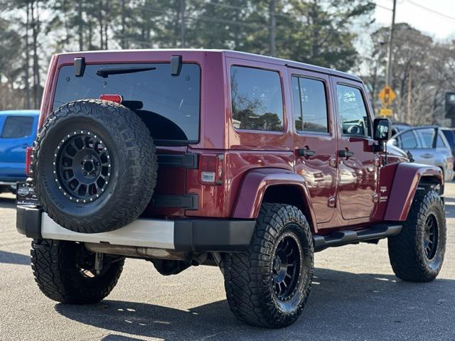 used 2012 Jeep Wrangler Unlimited car, priced at $14,500