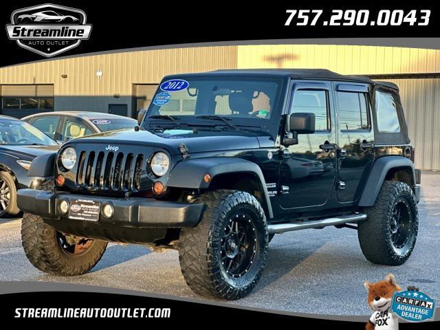 used 2012 Jeep Wrangler Unlimited car
