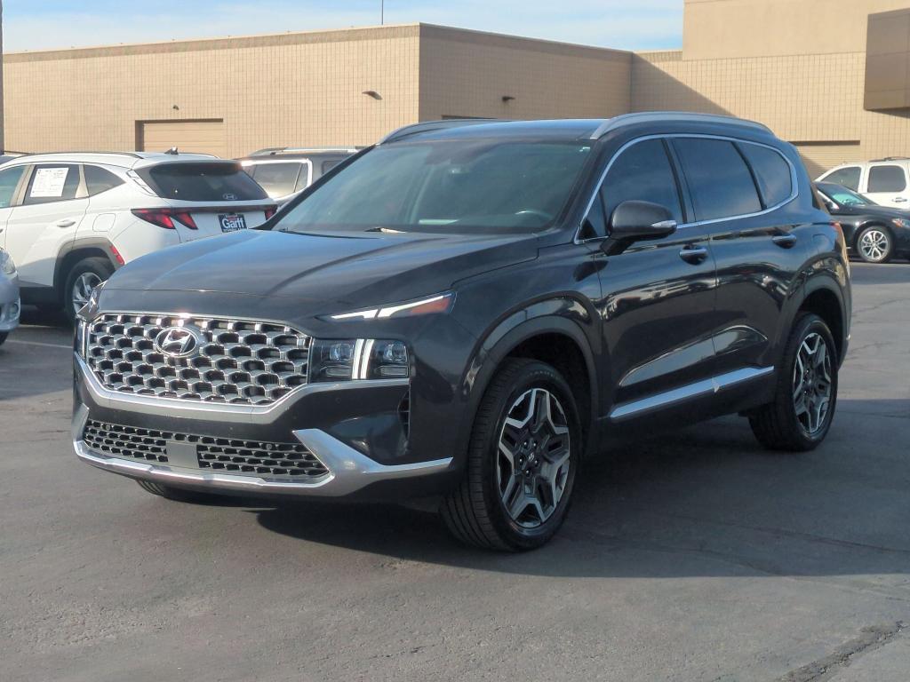 used 2021 Hyundai Santa Fe car, priced at $22,850