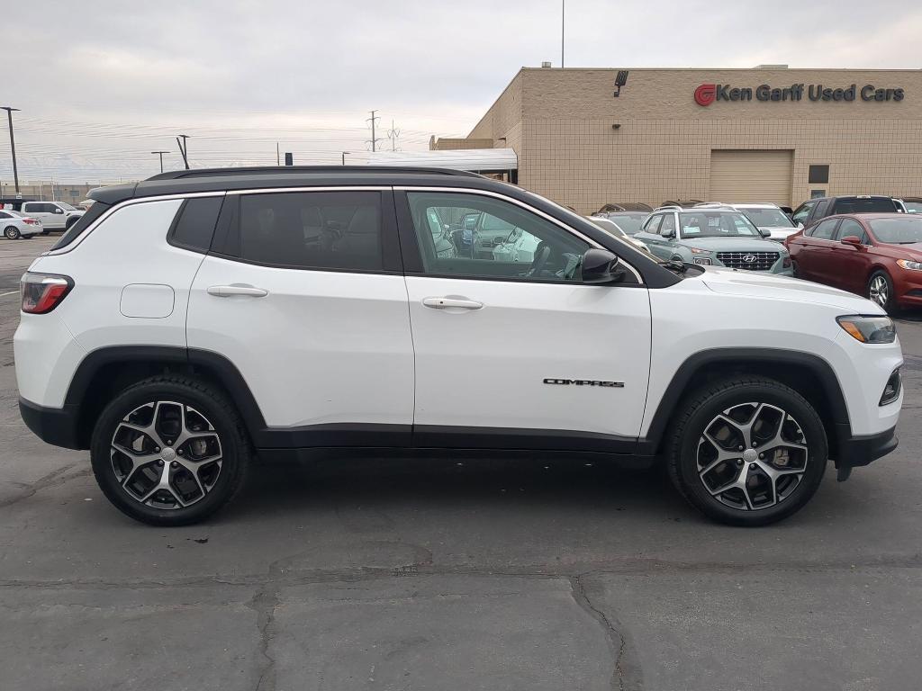 used 2024 Jeep Compass car, priced at $21,850