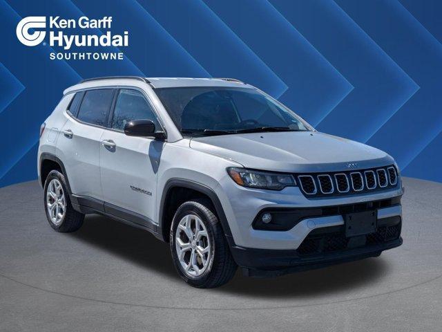 used 2024 Jeep Compass car, priced at $18,750
