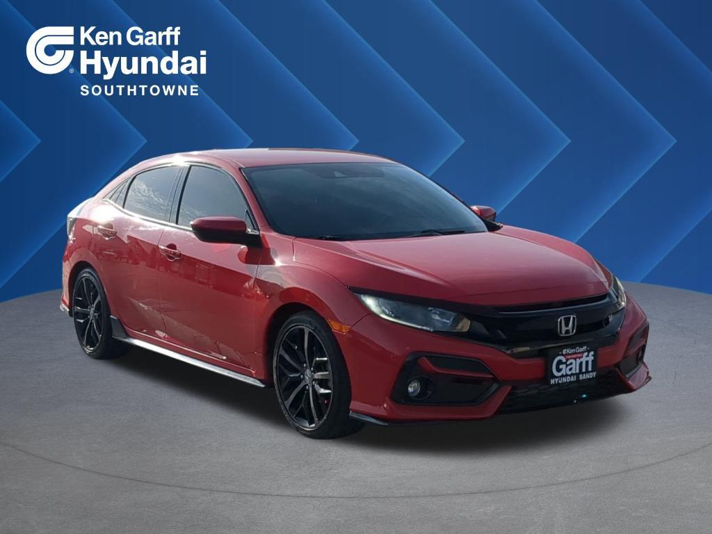 used 2020 Honda Civic car, priced at $19,350
