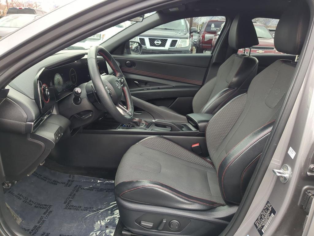 used 2023 Hyundai Elantra car, priced at $17,550