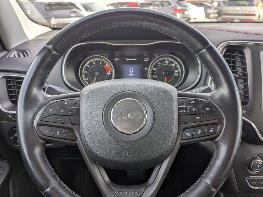 used 2019 Jeep Cherokee car, priced at $19,099