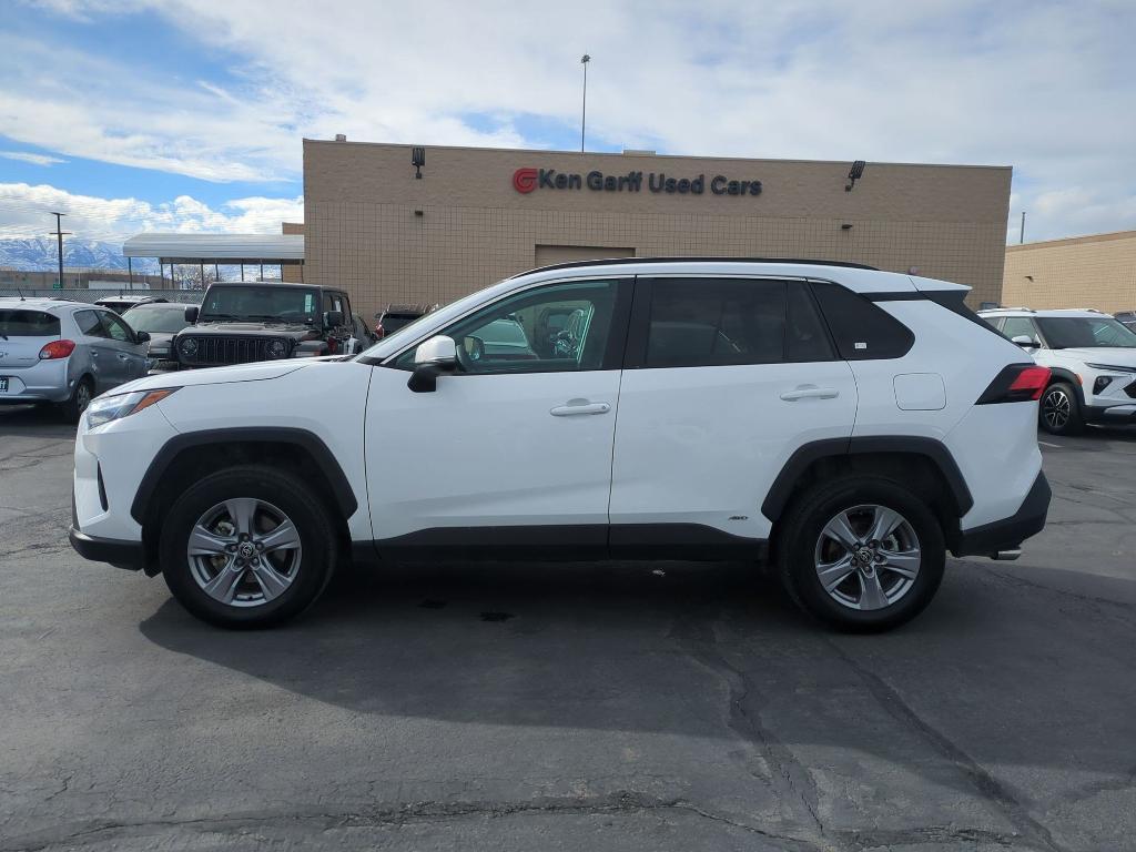 used 2025 Toyota RAV4 Hybrid car, priced at $31,450