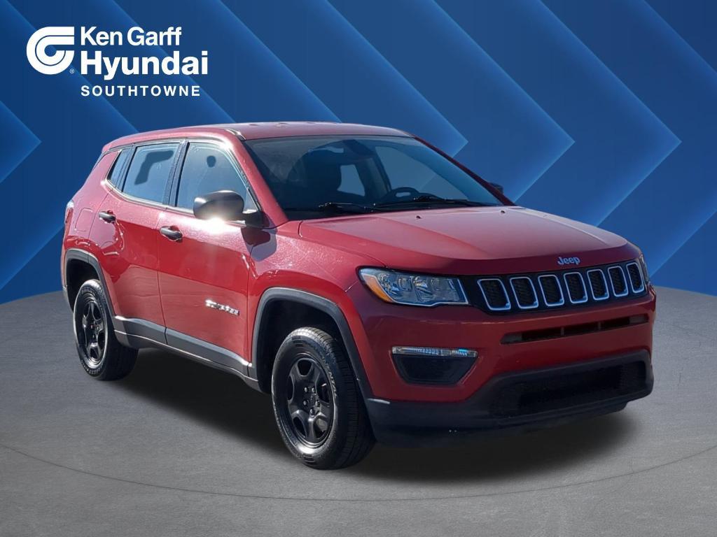 used 2021 Jeep Compass car, priced at $12,950